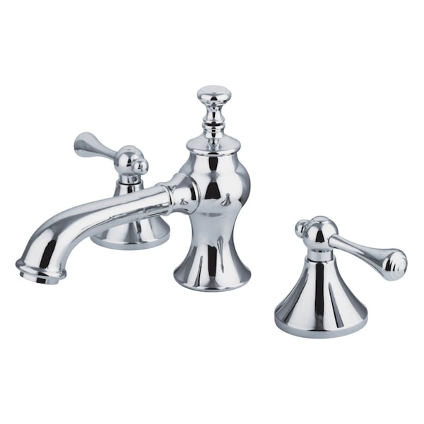 KC7061BL 8" Widespread Bathroom Faucet, Polished Chrome